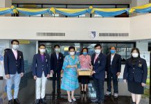 วิทยาลัยวิทยาศาสตร์สาธารณสุข จุฬา มอบนำแอลกอฮอล์เจลล้างมือ แก่มูลนิธิช่วยคนปัญญาอ่อนแห่งประเทศไทย