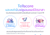 Tellscore ขอบคุณพลังอินฟลูเอนเซอร์จิตอาสากว่า 2,200 คน ที่ร่วมสร้างสรรค์ 5,500 คอนเทนต์ และส่งต่อผู้ติดตามกว่า 30 ล้านคน ในช่วงโควิด-19