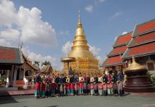 30 สาวงามนางสาวไทย นั่งรถไฟเก็บตัวจังหวัดลำพูน ชมความงามของอารยธรรมเเห่งล้านนา