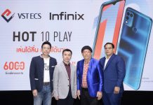Infinix เปิดตัว HOT 10 Play แบตอึด จอใหญ่ สเป็กดี 3,599 บาท พร้อมจับมือ VST ECS จัดจำหน่าย 31 มีนาคมนี้ พร้อมกันทั่วประเทศ