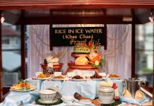 “บุฟเฟต์ข้าวแช่” ที่ดิเอมเมอรัลด์ ค็อฟฟี่ช็อพ ดิเอมเมอรัลด์ ค็อฟฟี่ช็อพ โรงแรม ดิ เอมเมอรัลด์