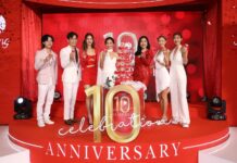 “มิ้นต์-ภูผา” นำทัพศิลปิน-ดารา ร่วมฉลองครบรอบ 10 ปี แบรนด์ SHINING