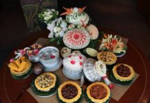 “ข้าวแช่คลายร้อน” ที่ดิเอมเมอรัลด์ ค็อฟฟี่ช็อพ