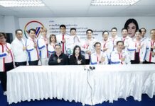 โค้งสุดท้าย!!! ก่อนเลือกตั้ง!!! “มาดามหยก” แท็คมือ “คนบันเทิง” ทีม Change Together เปิดใจขอคะแนนเลือก “พรรครวมแผ่นดิน เบอร์ 47 รักดารา กา 47”