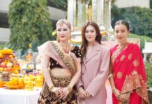 “จันจิ” รำถวายพระเเม่ลักษมี โชว์ลีลาร่ายรำ ดั่งองค์แม่ประทับ นำทีม “ไลลา อมูเลทส์” จัดพิธีเทวาภิเษก “ศรีคเณศลักษมีบารมีโชค” เสริมความปังรับปีใหม่