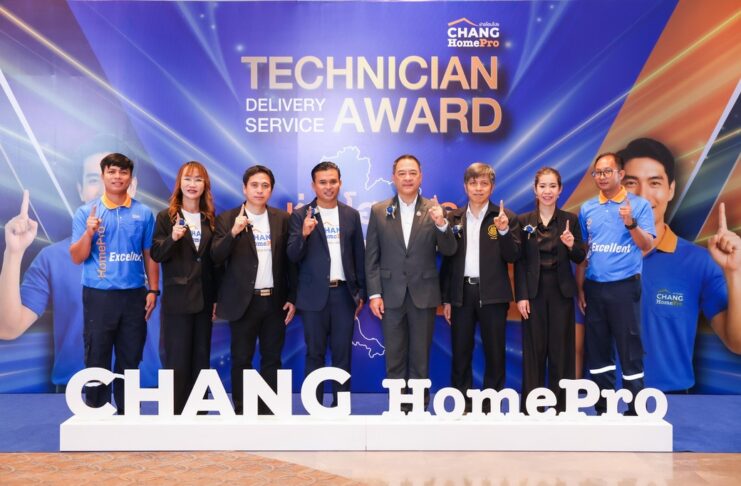โฮมโปรยกระดับ “CHANG HomePro” จัดงาน Technician and Delivery Service Award 2025 ตอกย้ำมาตรฐานบริการยุคใหม่ สร้างระบบ-สร้างทีมช่างมืออาชีพ ที่ลูกค้าเชื่อถือและไว้ใจได้จริง