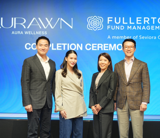 Aura Wellness โชว์แกร่ง กวาดรายได้ปี 2568 โตพุ่ง 81% แตะ 1,746 ล้านบาท ดึง Fullerton Fund Management กองทุนยักษ์สิงคโปร์ร่วมทุน ปั้นไทยสู่ World Wellness Destination