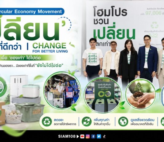 HomePro Circular Economy Movement ‘เปลี่ยน’ เพื่อชีวิตที่ดีกว่า | CHANGE FOR BETTER LIVING เมื่อ ‘ของเก่า’ ได้ไปต่อ ที่บ้านของเรา… มีของเก่ากี่ชิ้นที่ “ยังไม่ได้ไปต่อ”