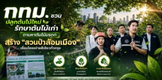 กทม. ชวนปลูกต้นไม้ใหม่ รักษาต้นไม้เก่า ตามหาต้นไม้มรดก สร้าง “สวนป่าล้อมเมือง” เชื่อมโครงข่ายสีเขียวทั่วกรุง