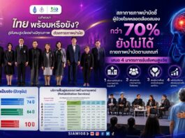 สภากายภาพบำบัดชี้ ผู้ป่วยโรคหลอดเลือดสมองกว่า 70% ยังไม่ได้กายภาพบำบัดตามเกณฑ์ เสนอ 4 มาตรการรับสังคมสูงวัย